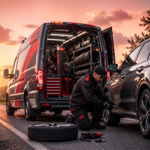 mobile tyre replacement